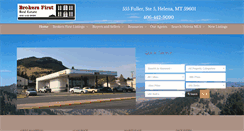 Desktop Screenshot of brokersfirstrealestate.com